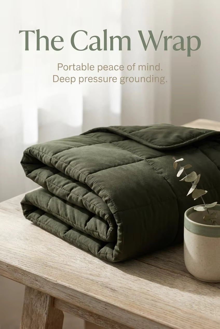 The Calm Wrap | Weighted Sensory Shoulder Pad for Anxiety Relief