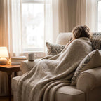 The Organic Hug | Chunky Hand-Knit Weighted Blanket