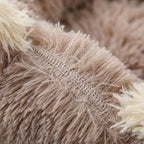 Sensory Pet Haven | Calming Orthopedic Faux Fur Bed
